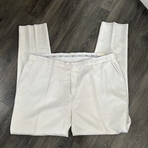 Silversilk Men’s 48 White Dress Pants Slacks NWT Unhemmed